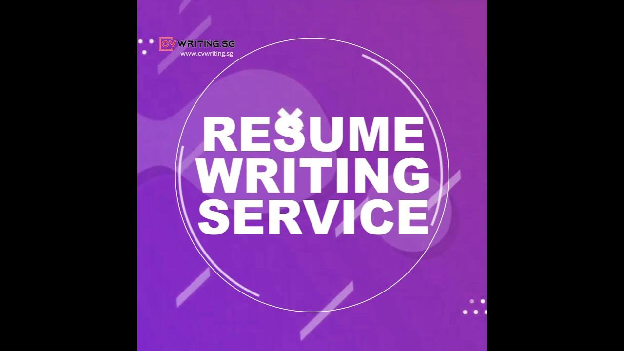 resume writing service singapore