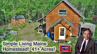 Off Grid Homestead In Maine | 41.6 Acres $99,500