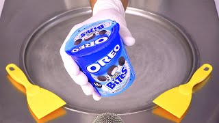 ASMR | How to make Oreo Bites  Ice Cream Rolls | Satisfying & Delicious (no talking)