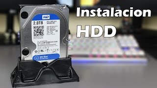 Como instalar un Disco duro?