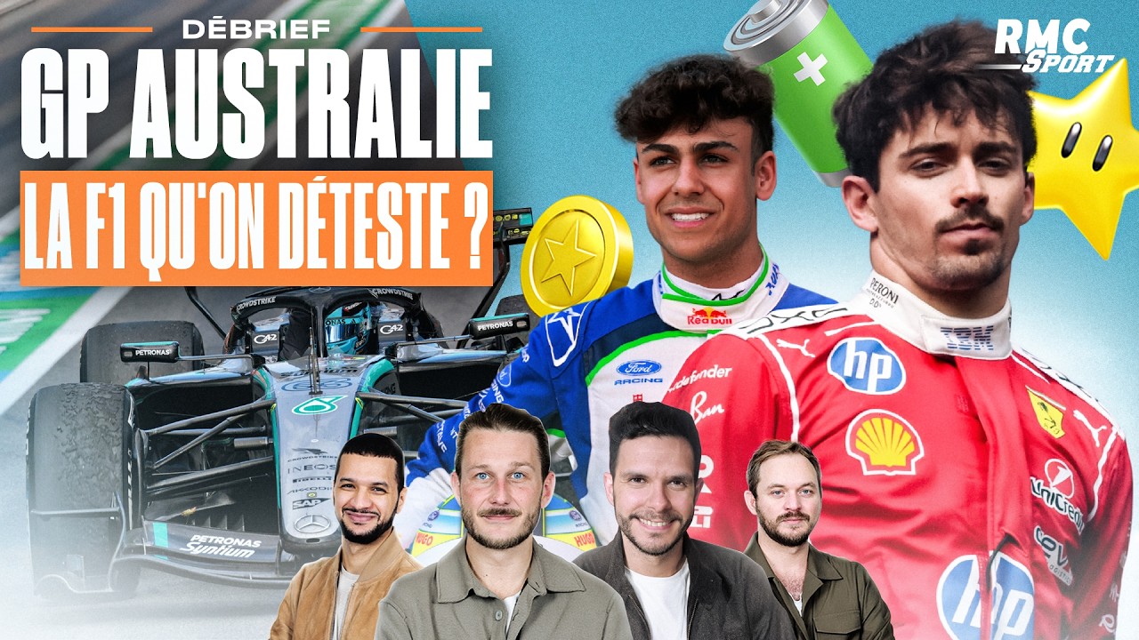 DÉBRIEF GP AUSTRALIE : ON NE CONFOND PAS LA F1 ET MARIO KART !