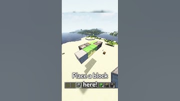 Simple Flying Machine! #minecraft #tutorial #youtube #youtubeshorts #twitch #youtuber #shorts #help