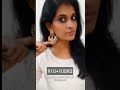 New Earrings Designs | one gram jewellery | 7095886447 |