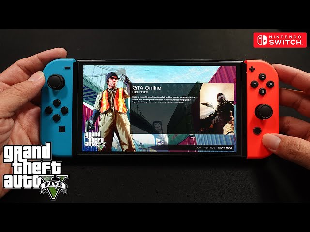 Nintendo Switch GTA 5: The Epic Crossover You've Been Waiting For 