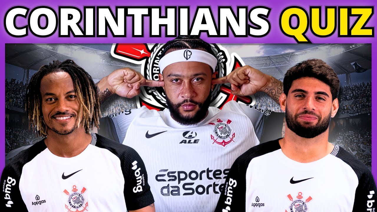 ⚽⬜ QUIZ CORINTHIANS: O quanto você sabe sobre o Corinthians❓ #buuquiz #futebol