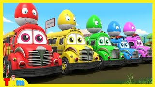 Surprise Eggs 🥚 Toy Fun | Guess The Color | Fun Nursery Rhymes & Kids Songs
