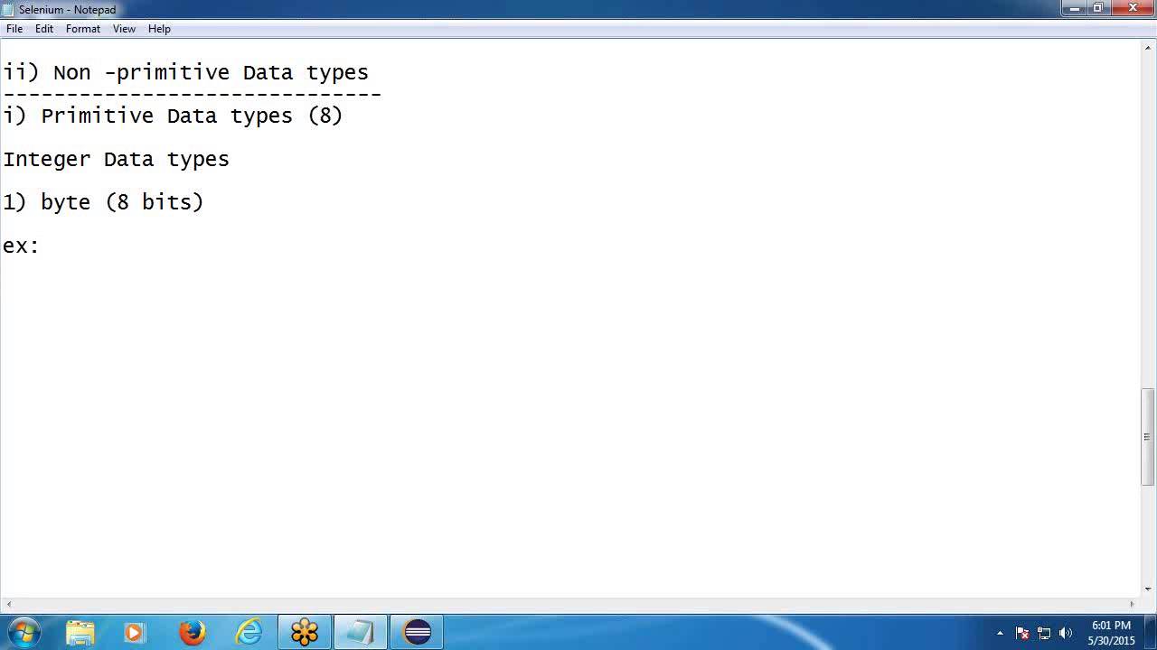 Java Data Types - YouTube