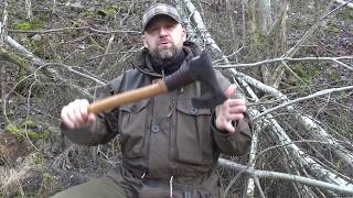 SEKERA HULTAFORS HUNTING WEIGHT 850G HB JY-0,85 - Hultafors axe English subtitles