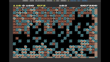 Boulder Dash for fun - Classic Maze by Arno