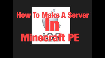 How To Make A Server In Minecraft PE Local Server In IOS
