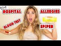 Teen Hospital BLOOD TEST VLOG | EpiPen Tutorial | Rosie McClelland