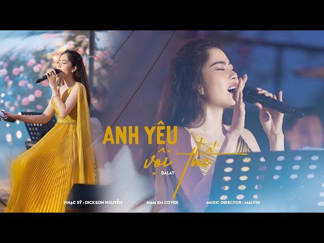 Anh Yêu Vội Thế - LaLa Trần - Nam Em Cover - Live At Lululola Coffee class=