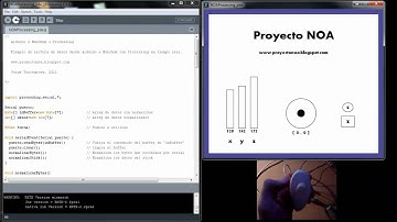 Proyecto NOA   Nunchuk on Arduino   Demostración Processing