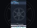 Making Mercedes Benz Logo in AutoCAD 🚗🔥 #autocad #autocadblocks #civilengineering
