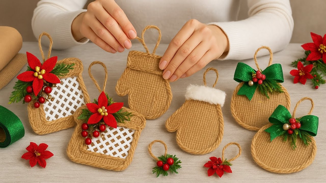 2 Easy Christmas Tree DIYs in 5 Minutes! 🎄✨|Christmas DIY