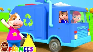 Wheels On The Garbage Truck Nursery Rhyme for Kids