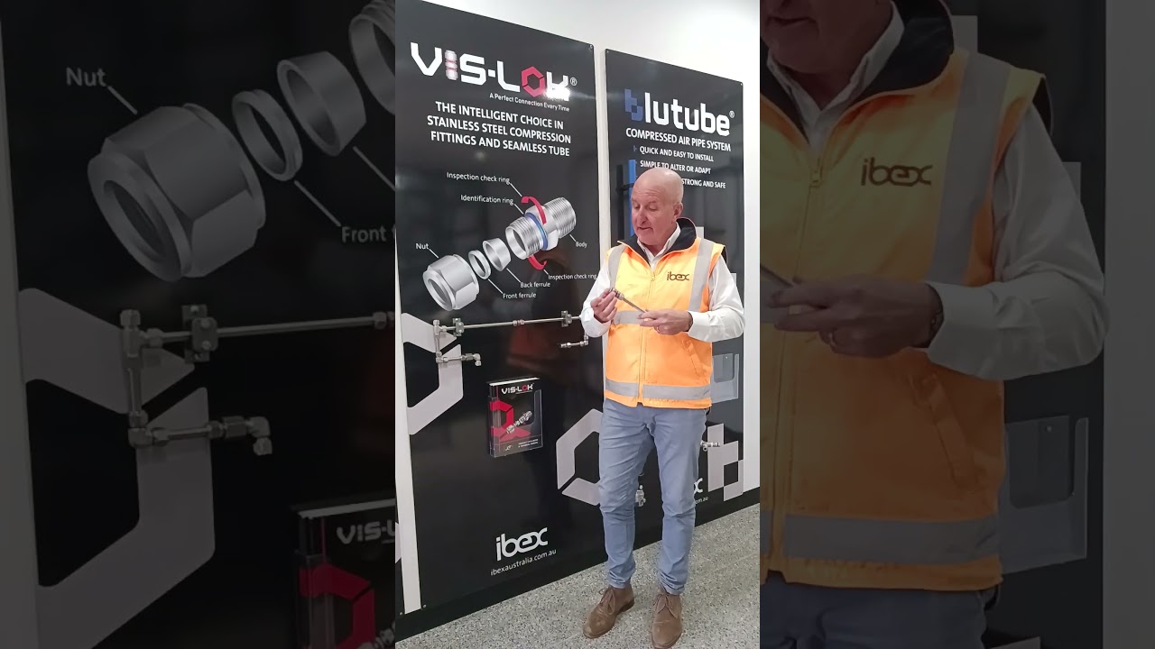 Ibex Australia's VIS-LOK&reg; Stainless Steel Compression Fittings