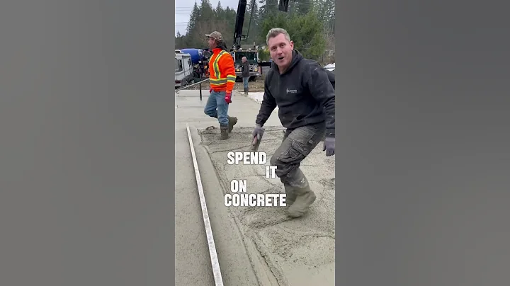 Save money by grading properly #concrete #construction #landscaping