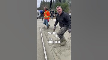 Save money by grading properly #concrete #construction #landscaping