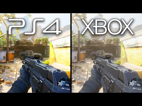 Playstation 4 vs Xbox One Black Ops 3 Graphics Comparison (XB1 PS4 Gameplay)