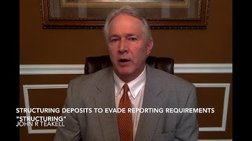 Structuring Deposits to Evade Reporting Requirements | "Structuring"