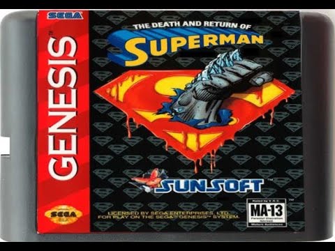 Sega Mega Drive 2 The Death and Return of Superman Полное прохождение