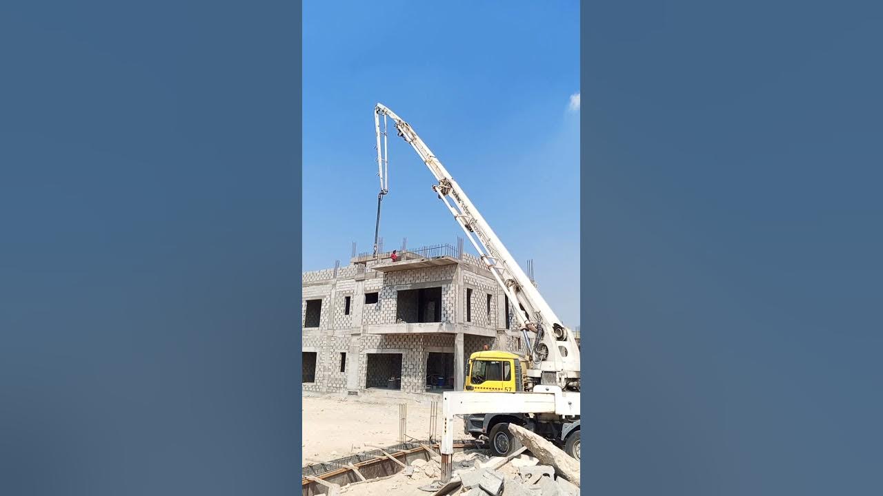 schwing S42SXG concrete pump construction heavy equipment YouTube