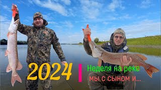 Неделя на реке. Мы с сыном... и Димон|2024