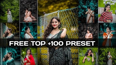 FREE TOP +100 PRESET ll LIGHTROOM EDITING  NEW DARK COLOUR OUTDOOR ll FREE DOWNLOAD ll HDR PRESETS 