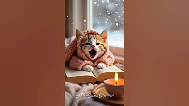 Watch the video about Tiny Kitten's Lazy Weekend | The Cutest Yawn & Wave Ever!