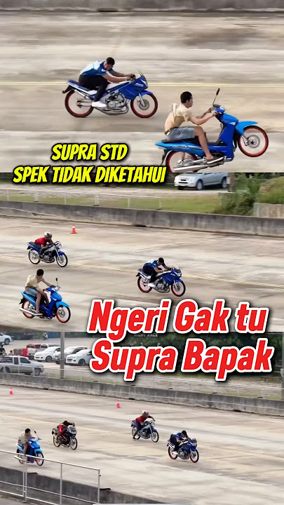 Supra Bapak gak ada obat, ingat ini di Thailand