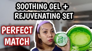 ALOE VERA SoothiNG & Moisture GEL+ReJuVeNaTiNg Set: PERFECT MATCH