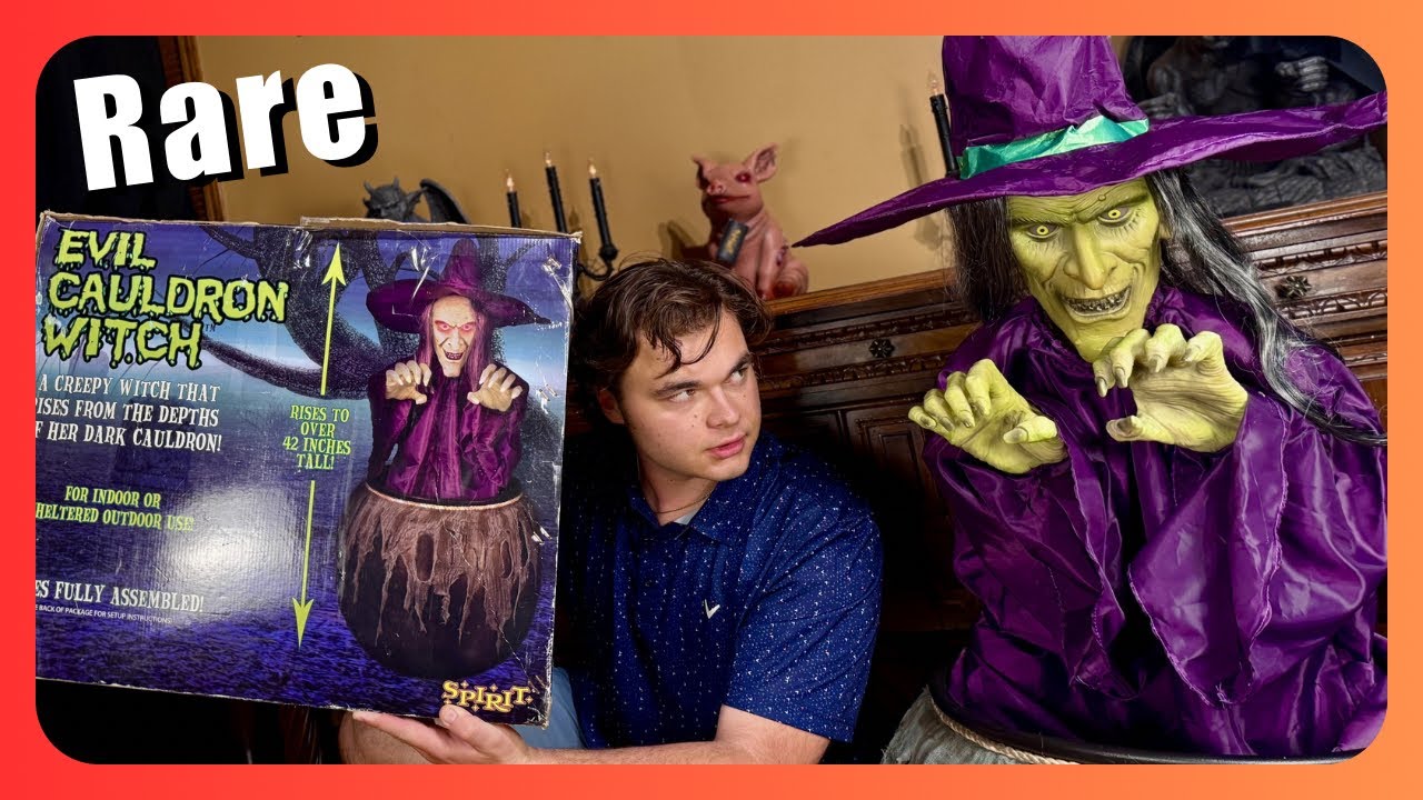 Evil Cauldron Witch Spirit Halloween 