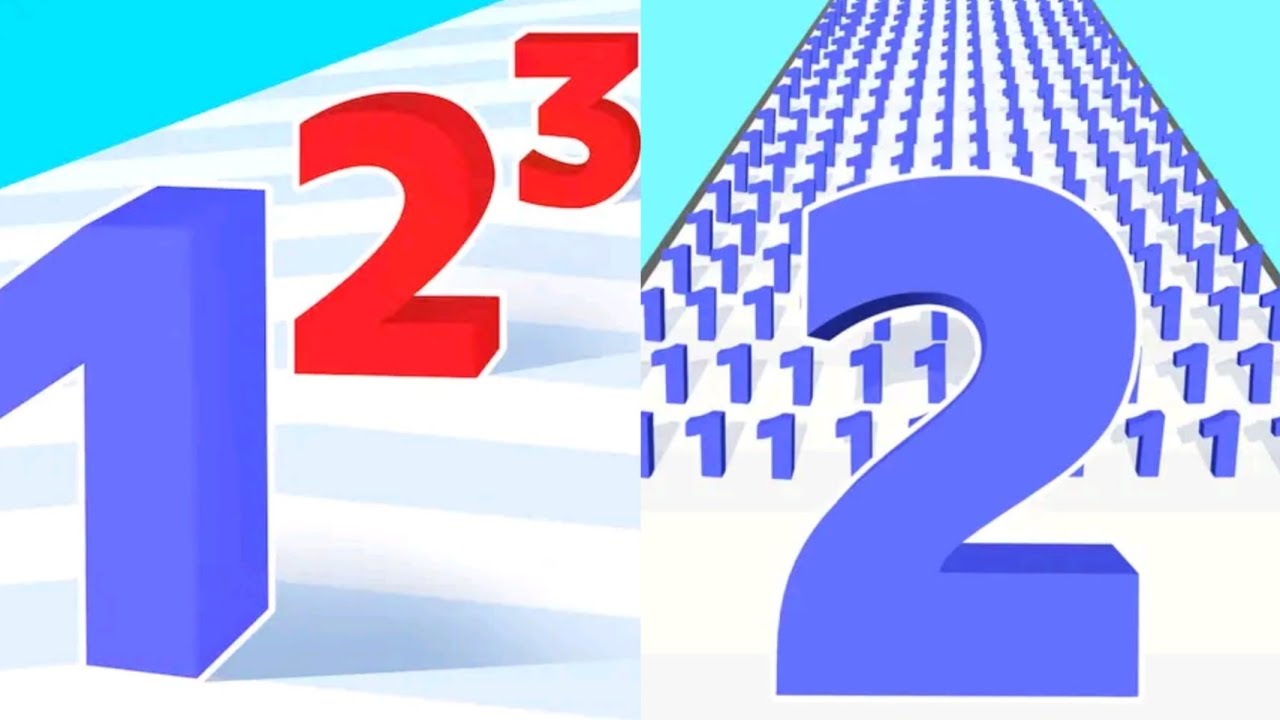 Number Master VS Number Run Max All Levels Gameplay Android,iOS NEW UPDATE