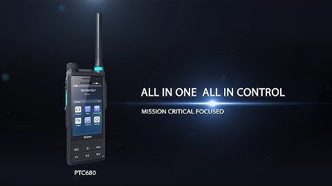 Hytera Multi-mode Advanced Radio PTC680 Introduction Video