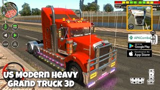 US Modern Heavy Grand Truck 3D Gameplay Walkthrough (Android/IOS/APK) Part 1 screenshot 5