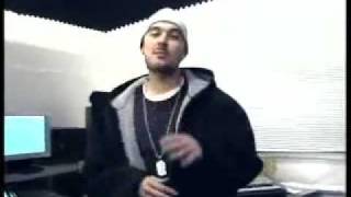 Kool SAVAS freestyle im studio