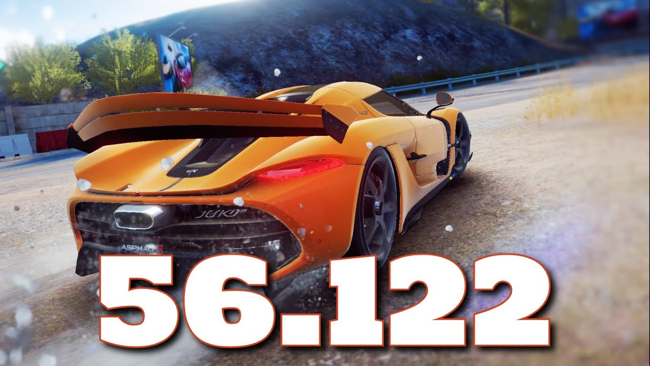 ASPHALT 9 - JESKO (4698) - RUSH MINUTE - 56.122