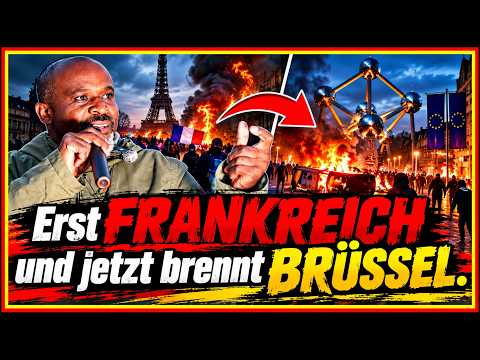 Violent riots in Brussels !#youth #mob
