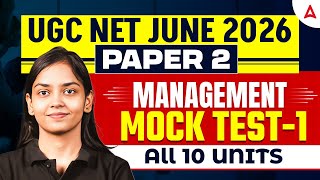 UGC NET Management Mock Test | UGC NET Management All 10 Units By Kanupriya Mam