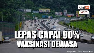 Boleh rentas negeri bila capai 90% vaksinasi dewasa - PM