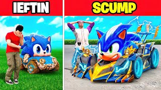 Mașina lui SONIC Ieftină vs Scumpă în GTA 5! Cine Câștigă?
