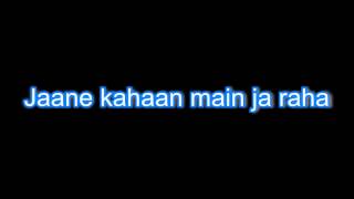 Video thumbnail of "dhuaan dhuaan si hai-arijit singh-fugly-lyrics"