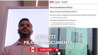 PR Card photo requirements and Uploading Documents on PR Portal 2023