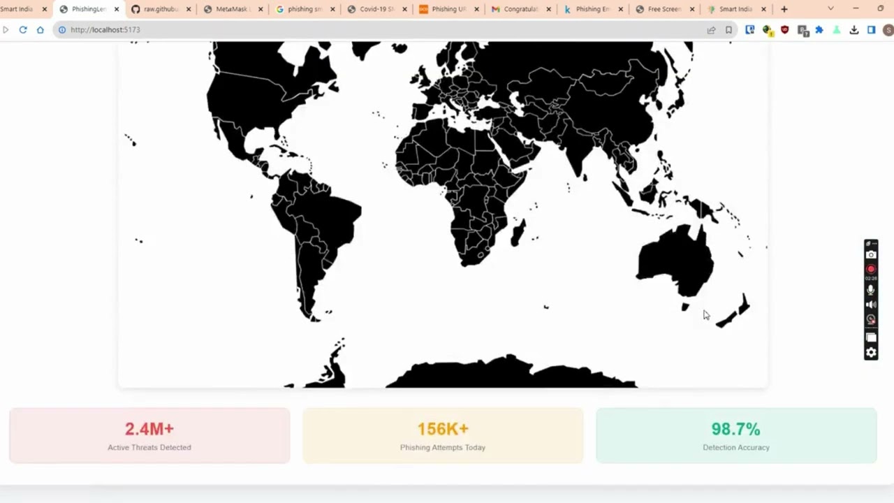 Real-Time AI/ML-Based Phishing Detection and Prevention System.
