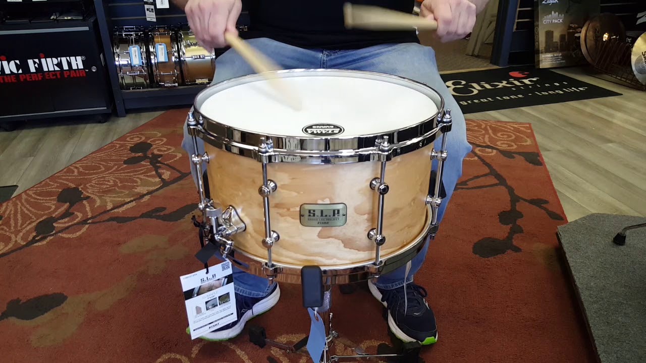 TAMA 7x13 7 x 13 SLP G-Maple Snare Drum LGM137-STA - 60655973540