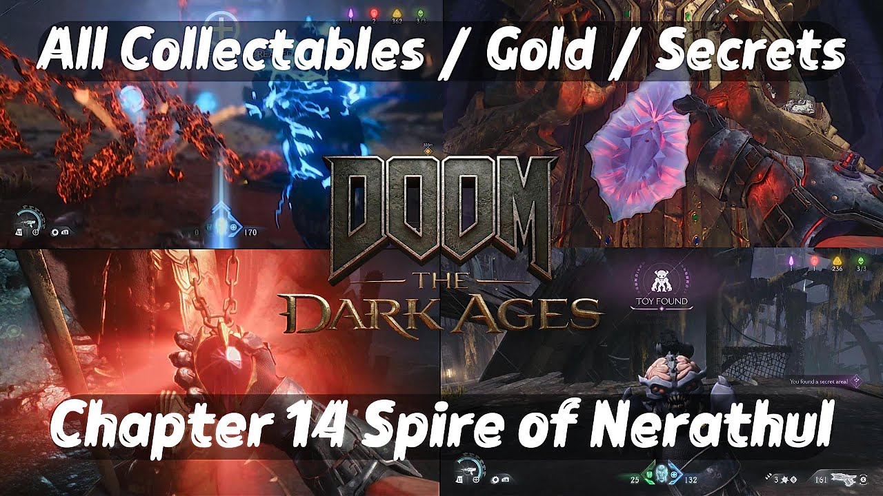 Doom The Dark Ages – Chapter 14 Spire of Nerathul 100% Walkthrough | XBOX/PC