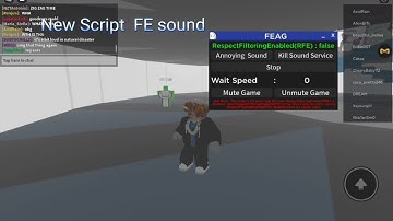 NEW FE SCRIPT SOUND arceus x