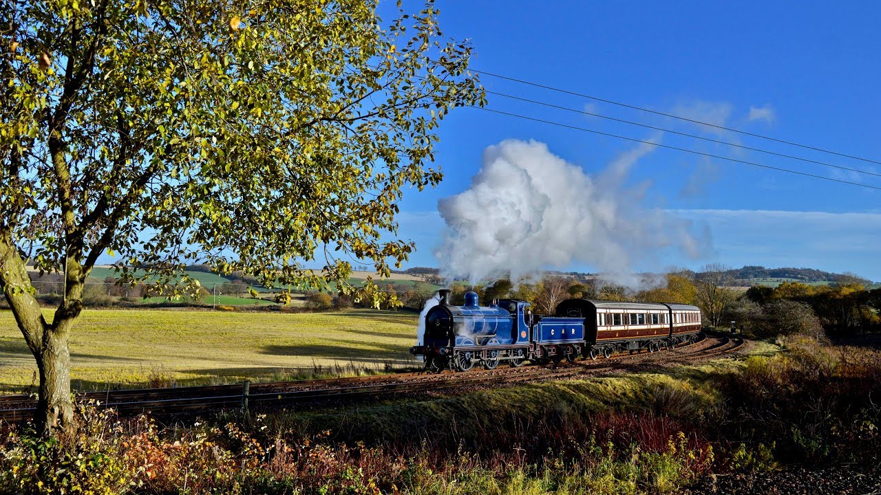 A Caledonian Reunion - 828 & 419 on the Bo'ness & Kinneil Railway