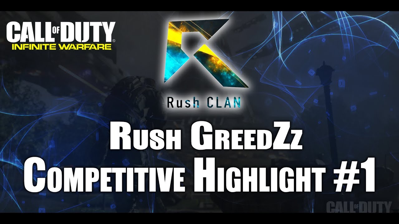 Rush Greedzz Cod Iw Competitive Highlight 1 ここ最近の交流戦まとめ Youtube